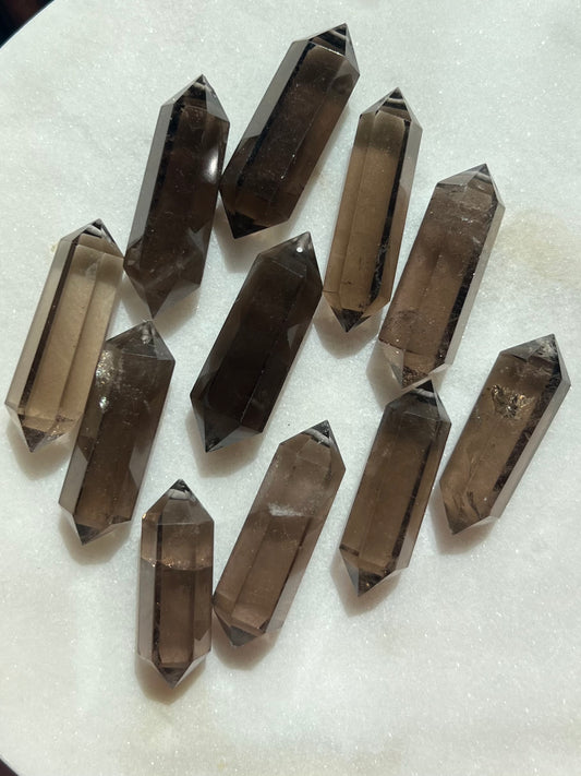 Smoky Quartz DP Pendant (Drilled Hole)