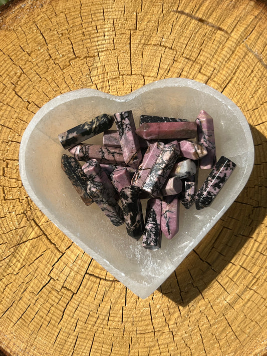 Rhodonite Mini Towers