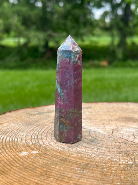 Ruby in Fuchsite Towers